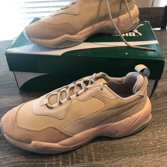 NIB Puma Thunder desert vachetta tan cream sneaker - Picture 3 of 10